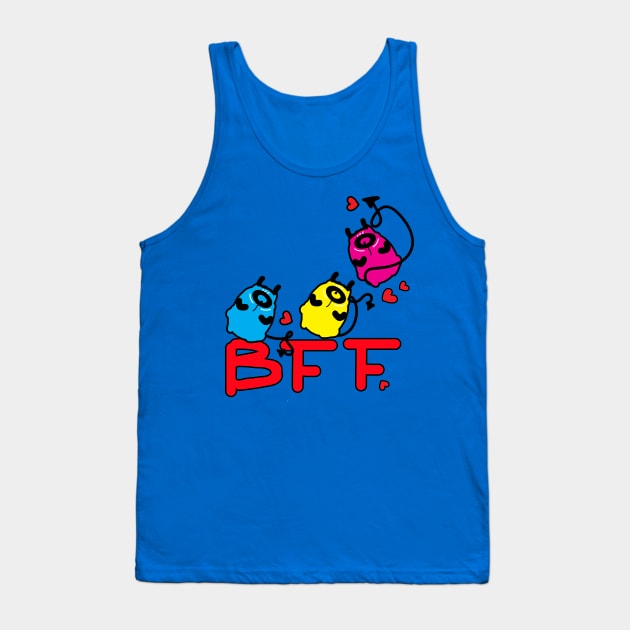 BFF MONSTERS Tank Top by CindyS